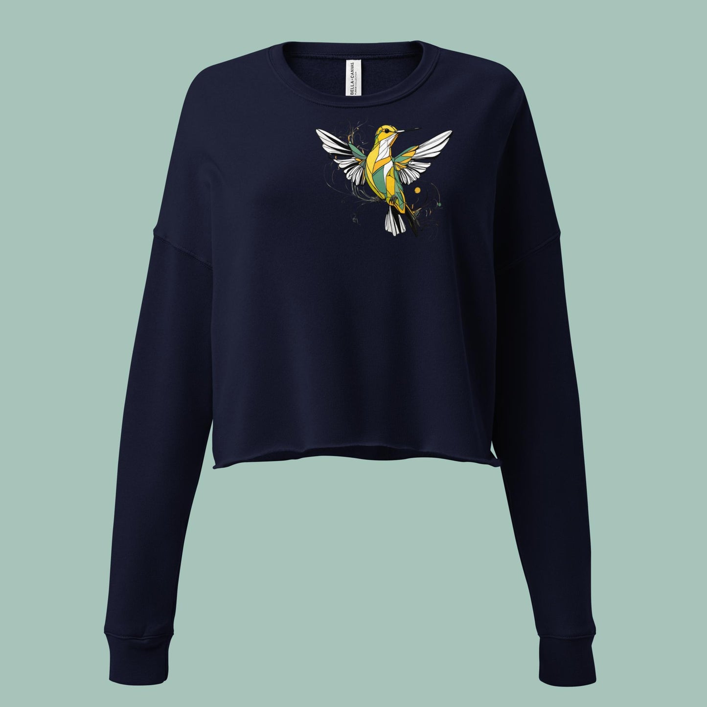 Wings of Whimsy Crop Sweatshirt