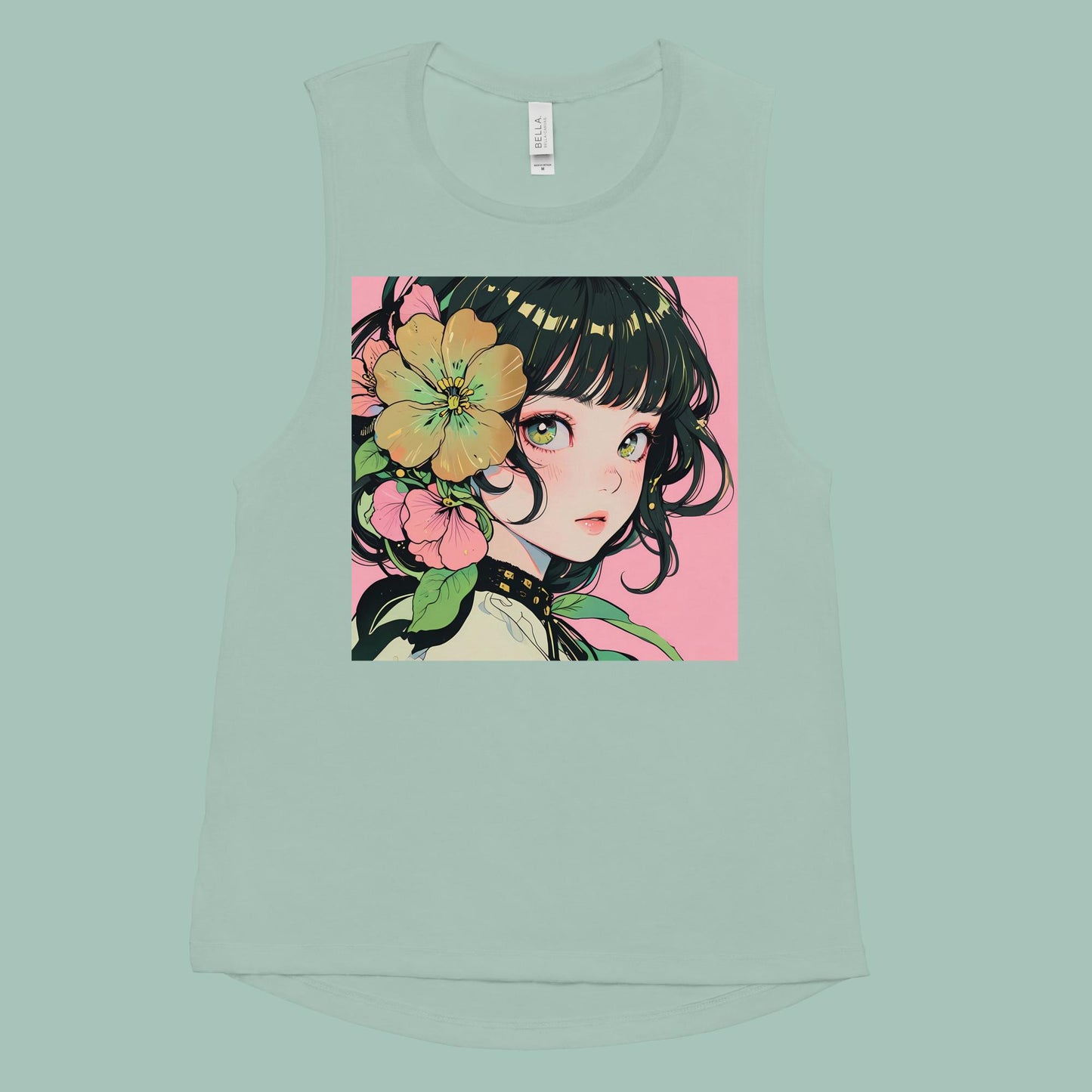 Blooming Beauties Ladies’ Muscle Tank