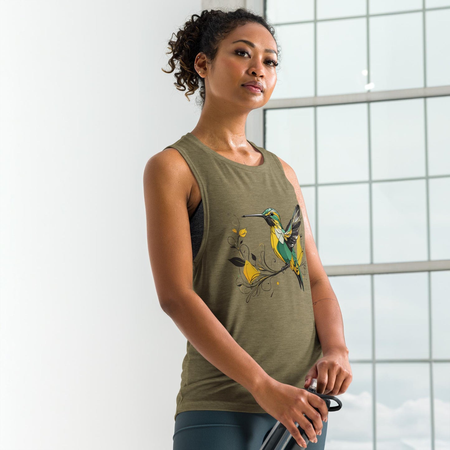 Wings of Whimsy Ladies’ Muscle Tank