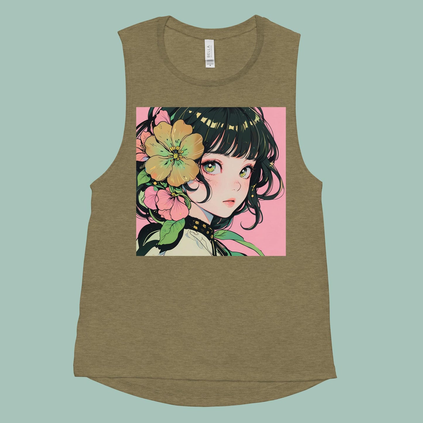 Blooming Beauties Ladies’ Muscle Tank