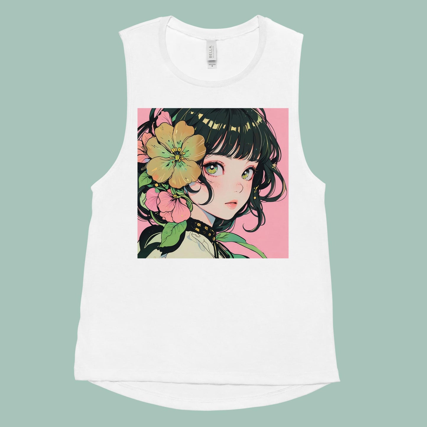 Blooming Beauties Ladies’ Muscle Tank