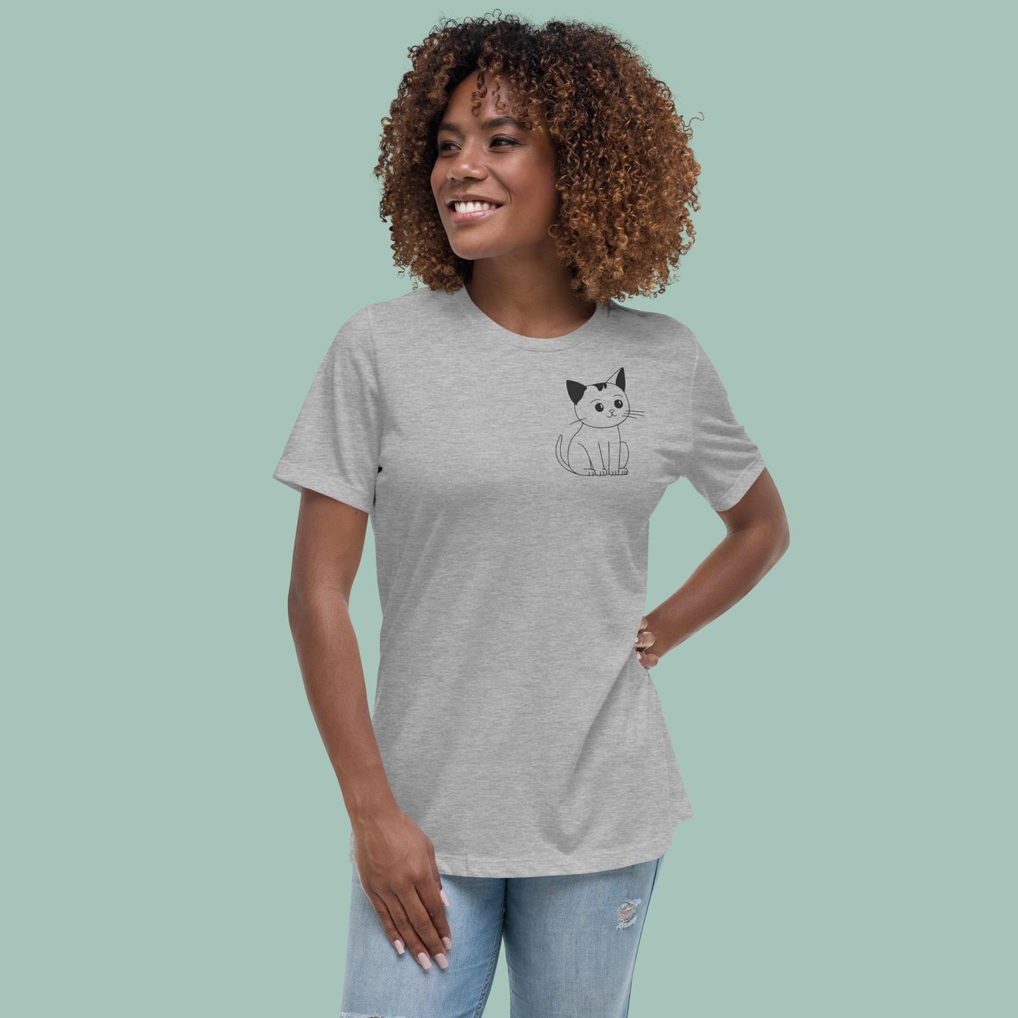 Purr & Simple Women's Relaxed T-Shirt