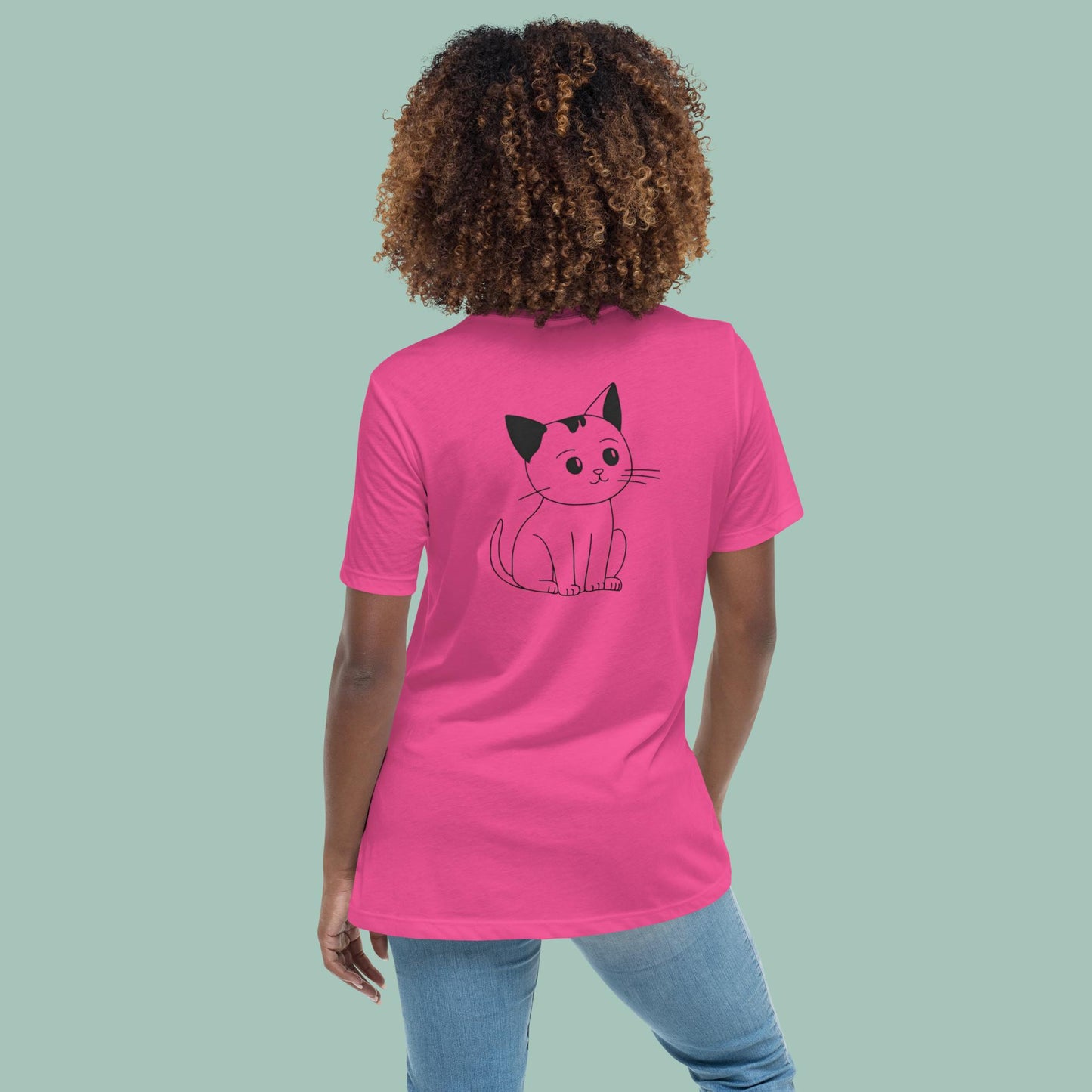 Purr & Simple Women's Relaxed T-Shirt