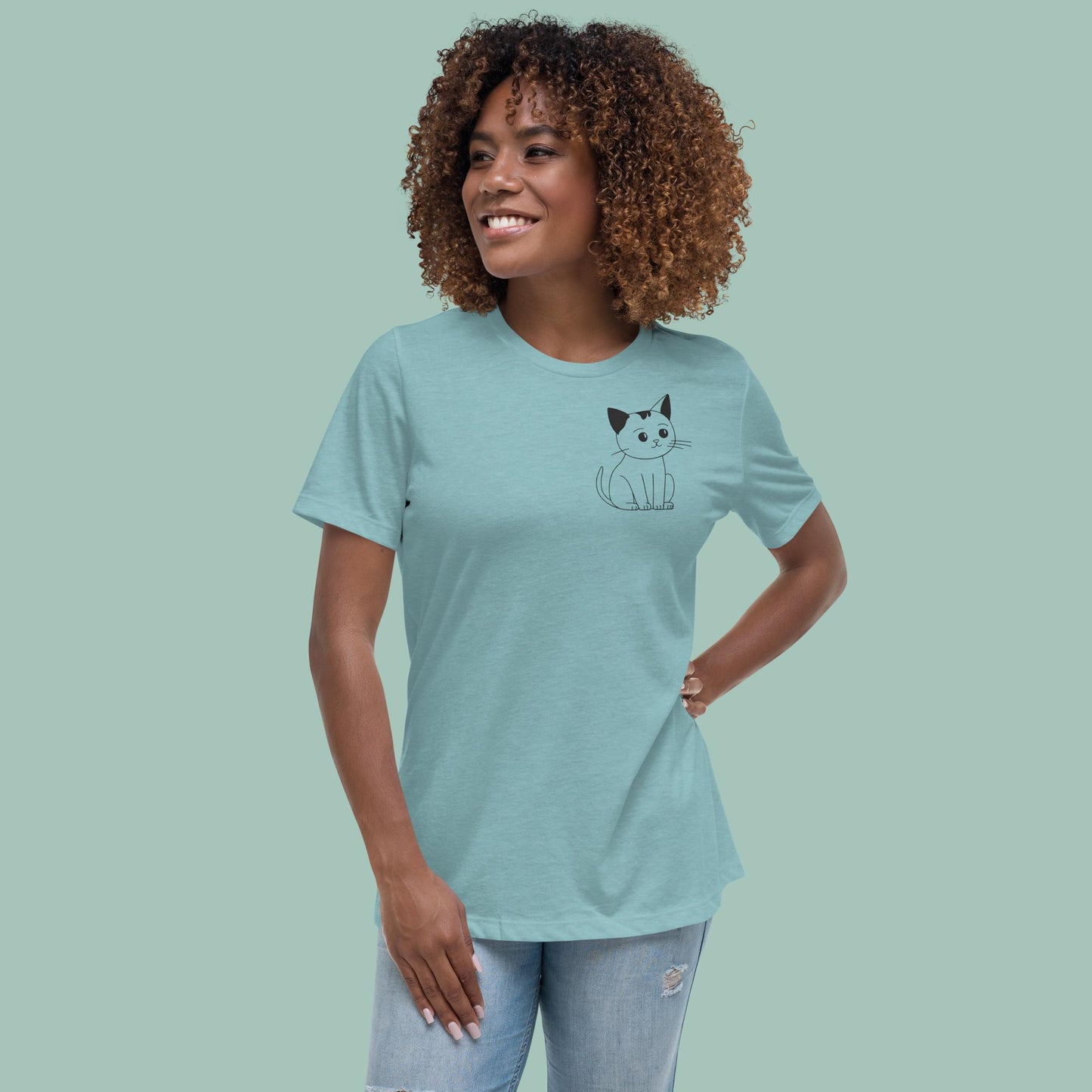 Purr & Simple Women's Relaxed T-Shirt