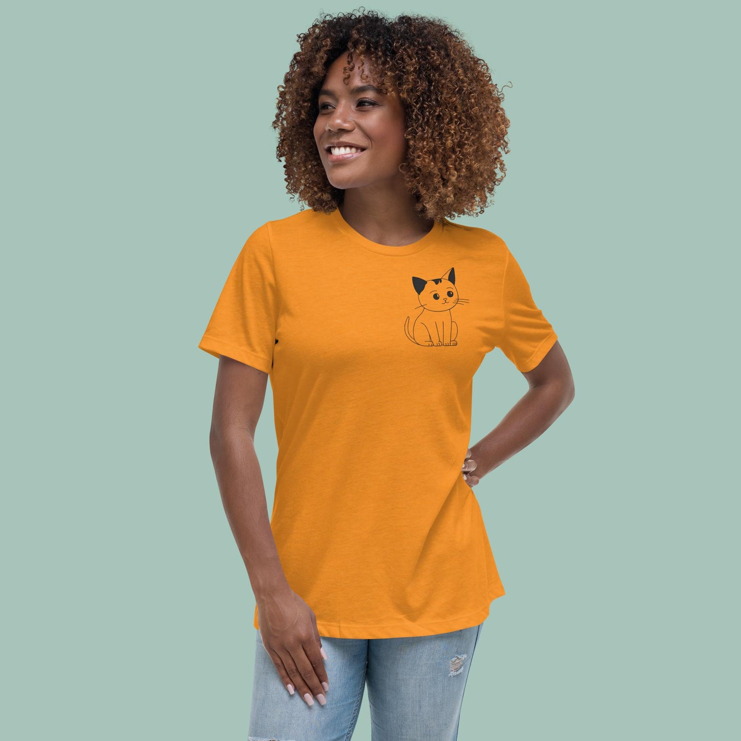 Purr & Simple Women's Relaxed T-Shirt