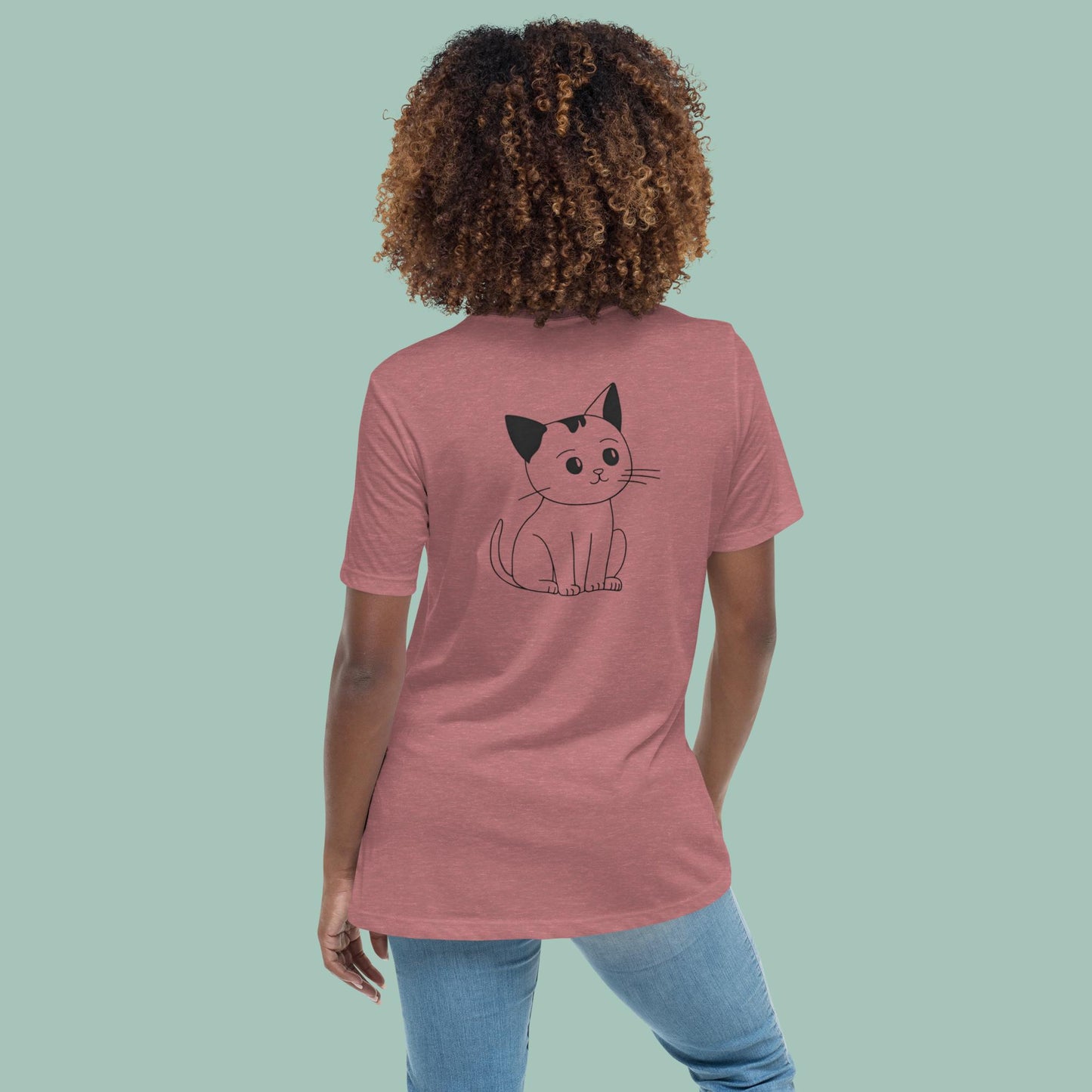 Purr & Simple Women's Relaxed T-Shirt