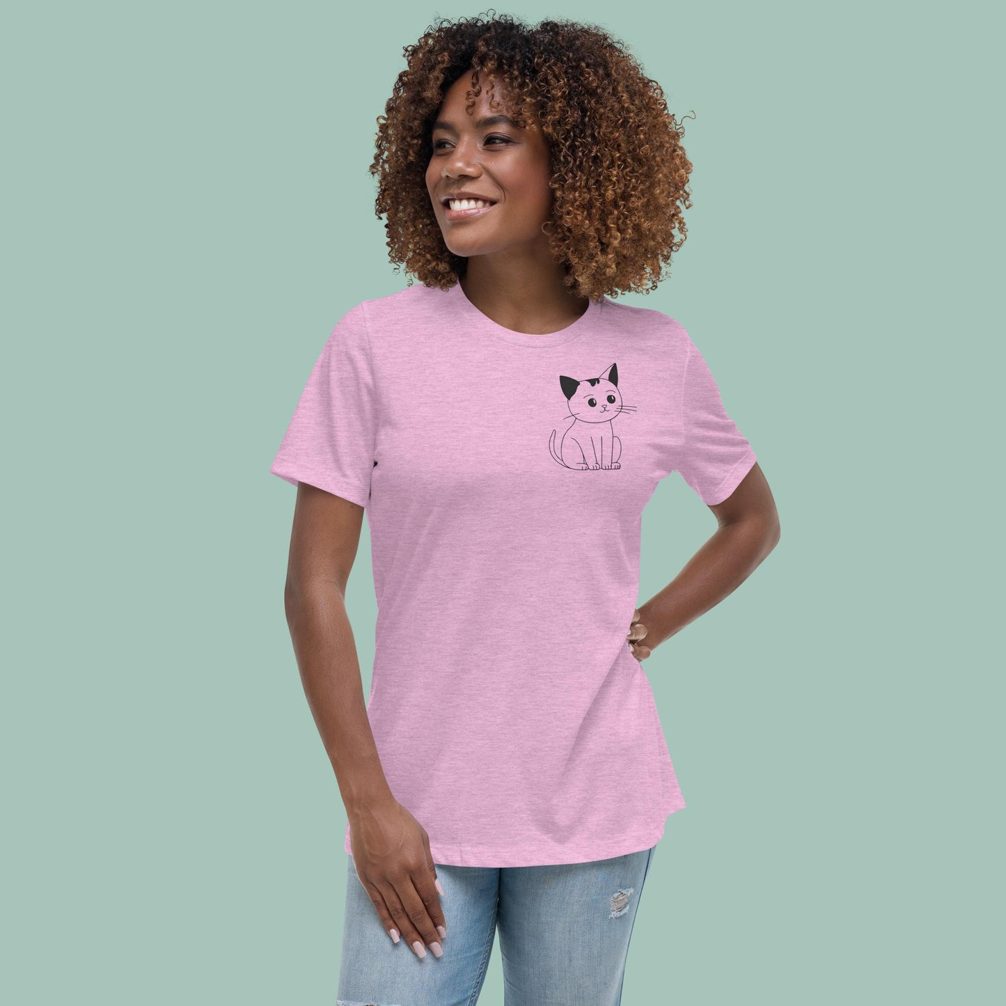 Purr & Simple Women's Relaxed T-Shirt