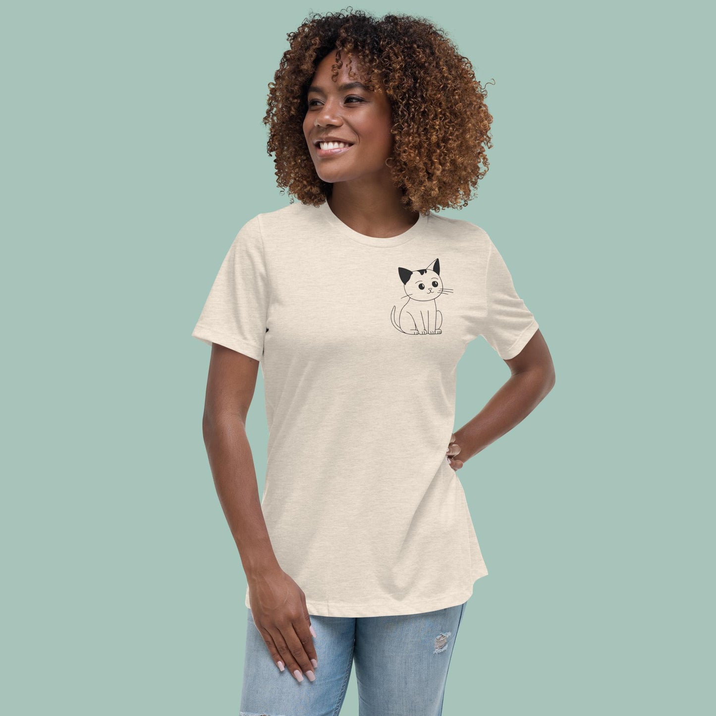 Purr & Simple Women's Relaxed T-Shirt