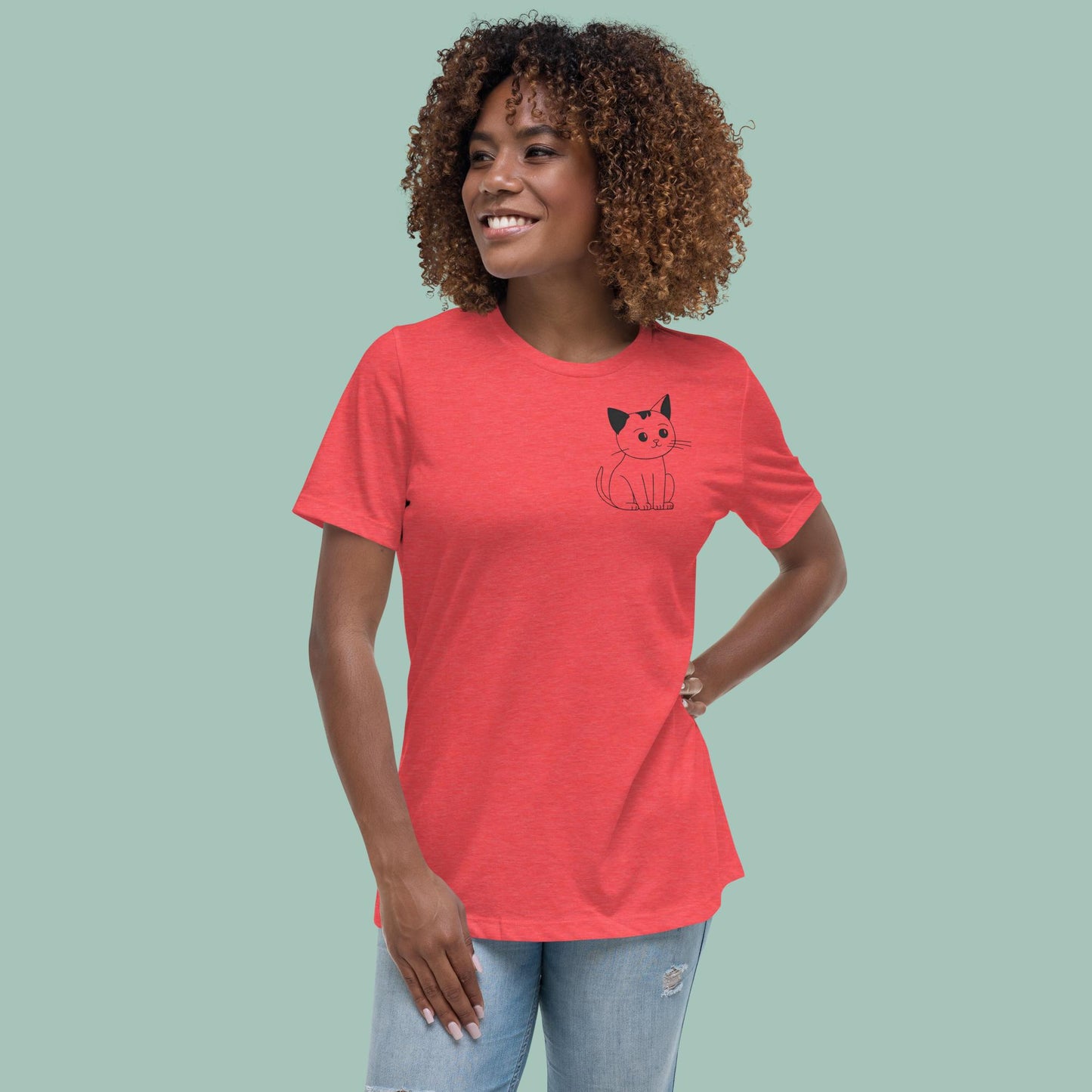 Purr & Simple Women's Relaxed T-Shirt