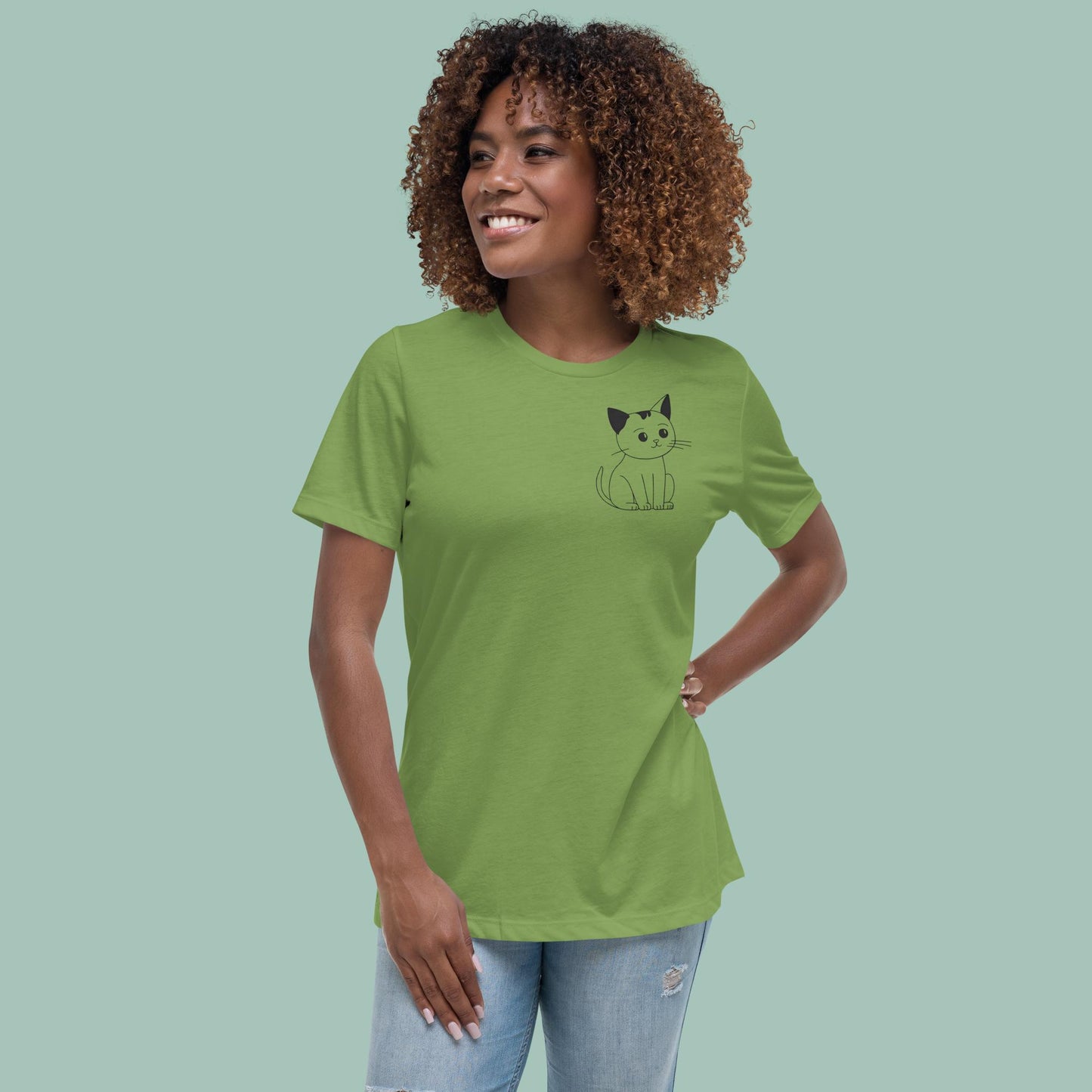 Purr & Simple Women's Relaxed T-Shirt