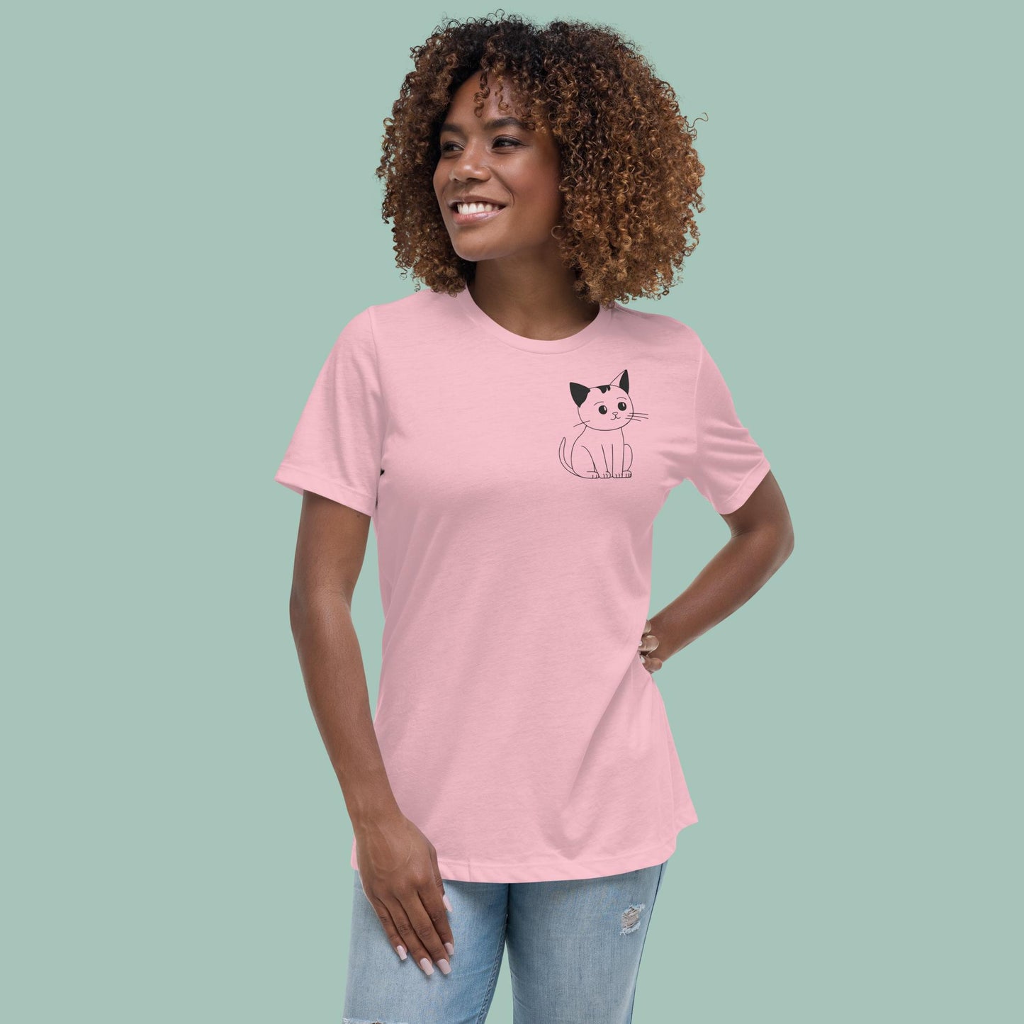 Purr & Simple Women's Relaxed T-Shirt