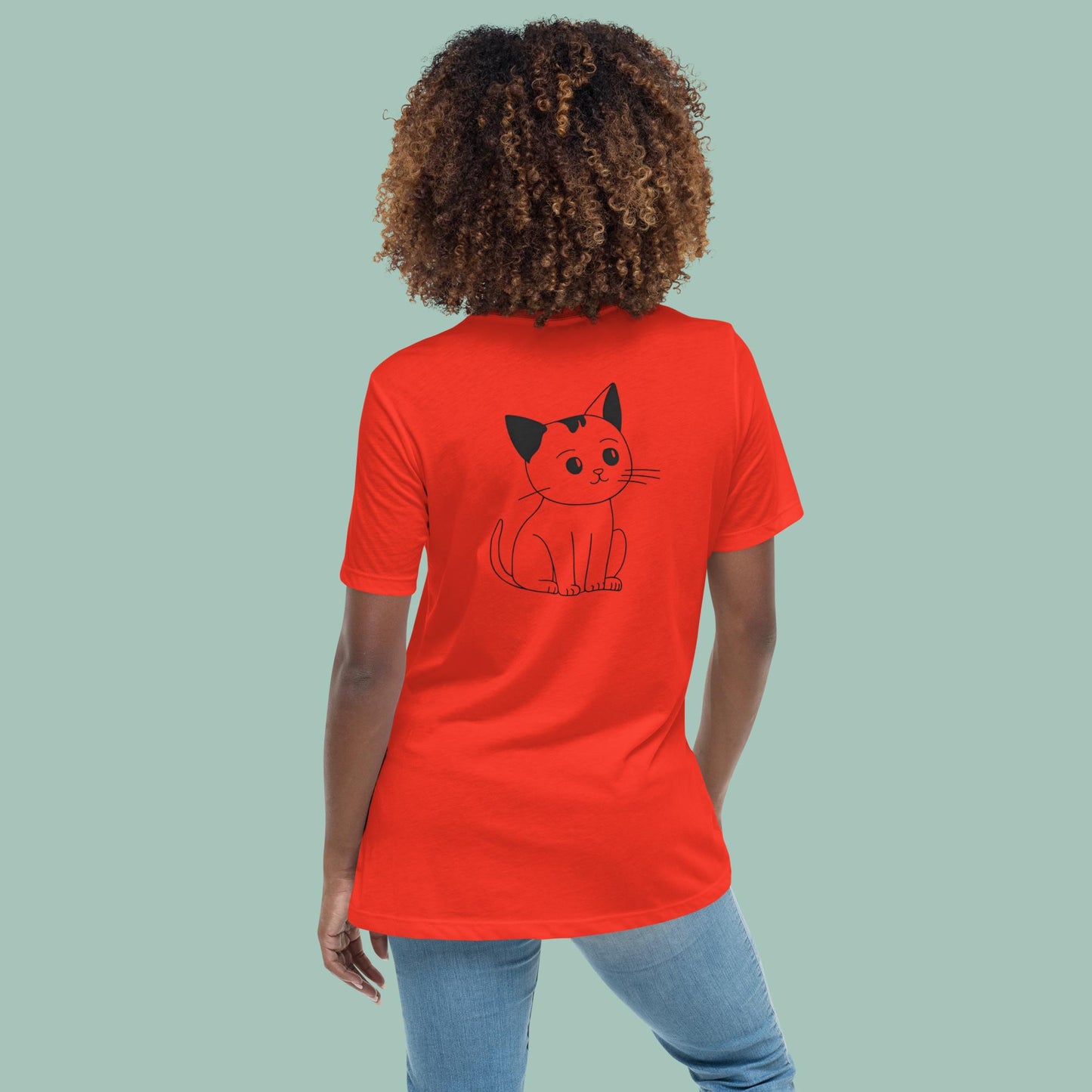 Purr & Simple Women's Relaxed T-Shirt