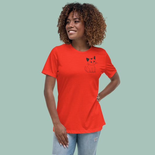 Purr & Simple Women's Relaxed T-Shirt